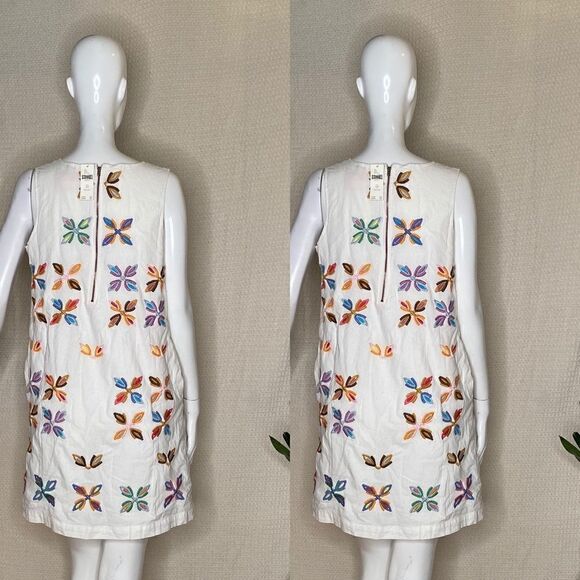 New Anthropologie Marcie Embroidered Shift Dress - Picture 3 of 5